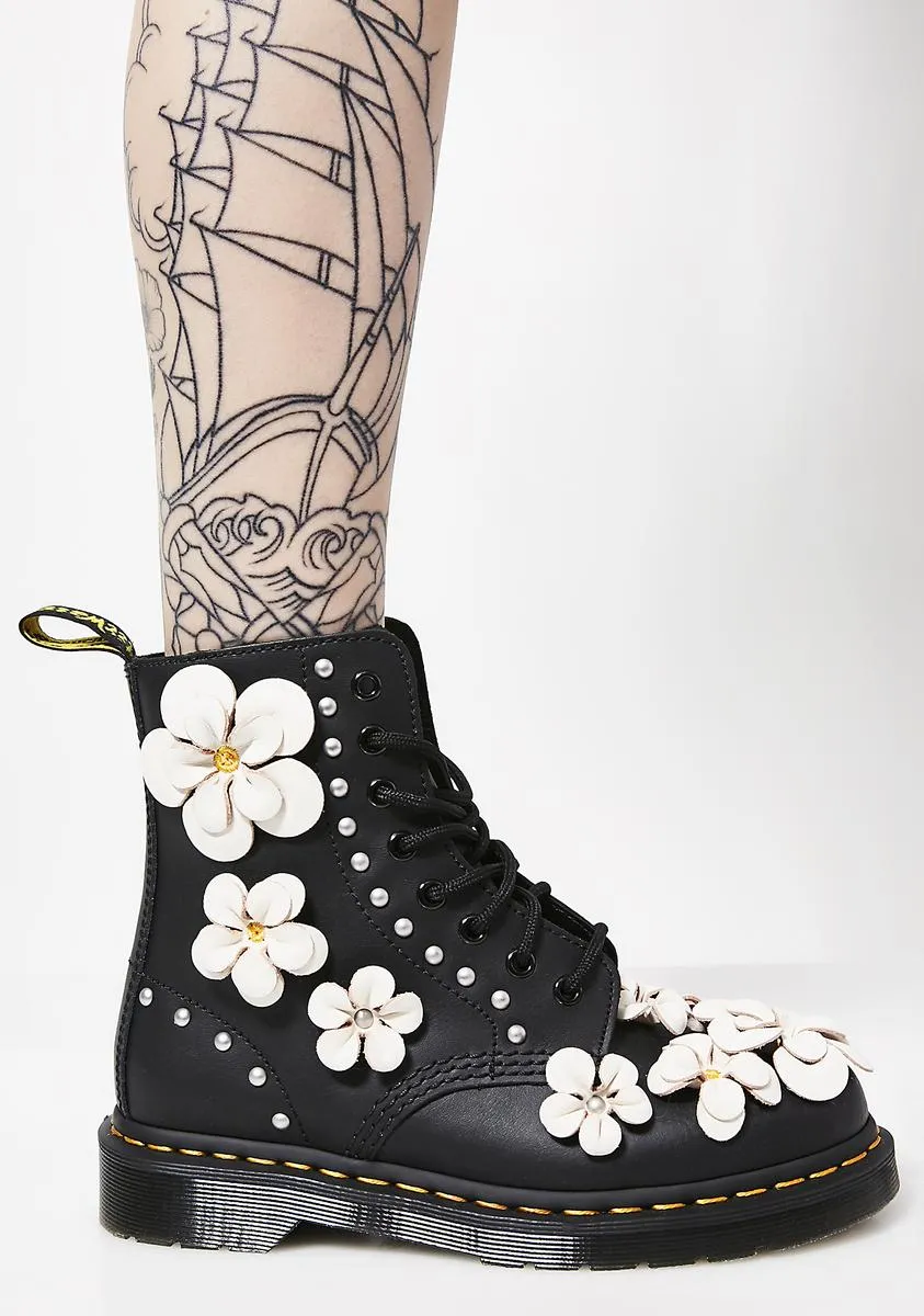 1460 Pascal Flower Boots