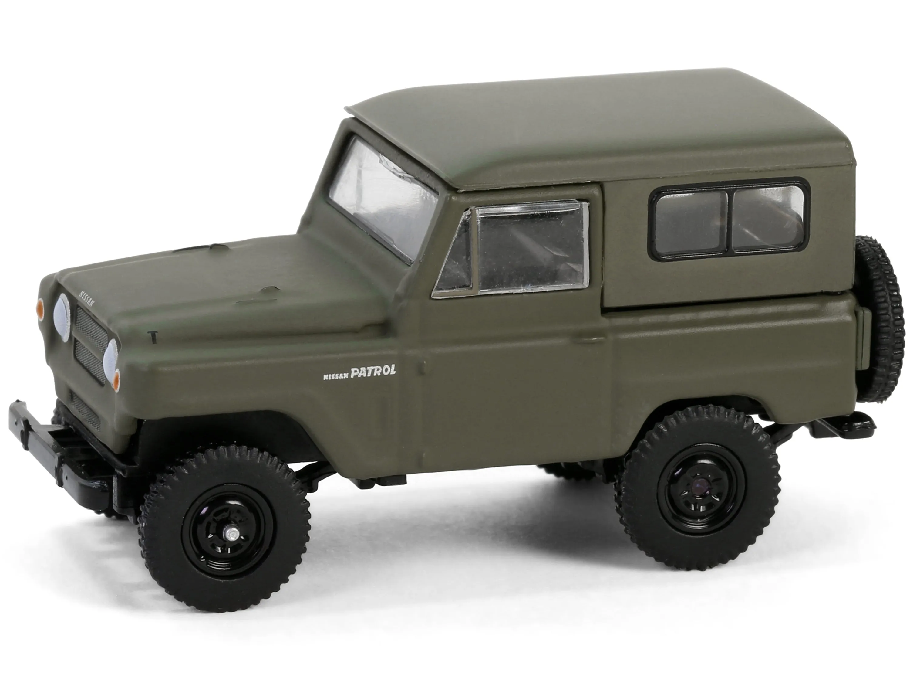 1962 Nissan Patrol Matt Olive Green "All Terrain" Series 16 1/64