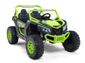 24V Ridington MAX-R All Terrain Ride-On Buggy with Remote - Green
