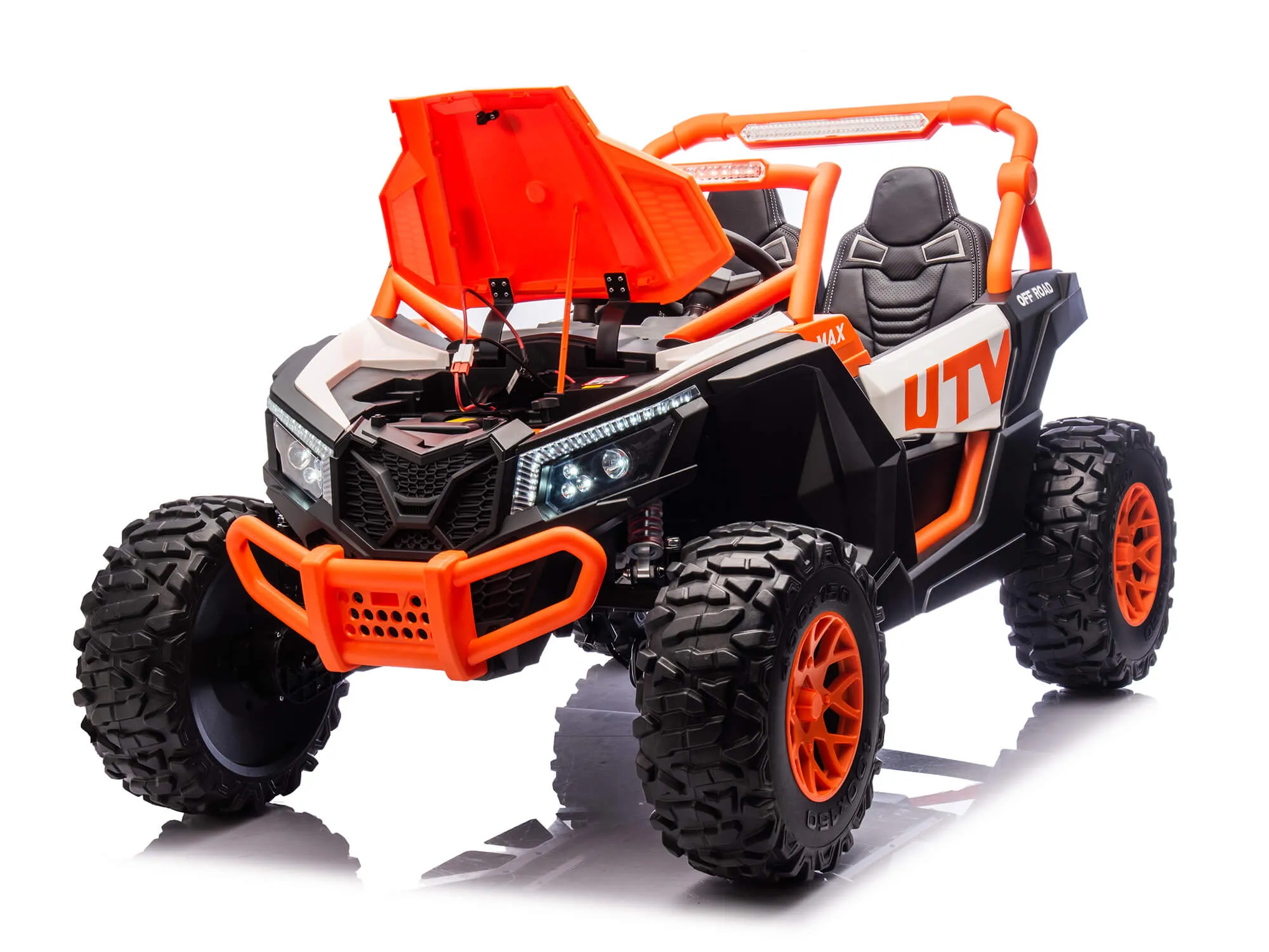 24V Ridington MAX-R All Terrain Ride-On Buggy with Remote - Orange