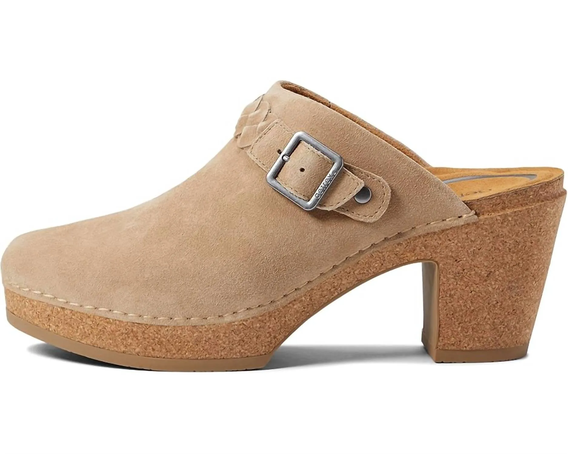 Aetrex - Women's Corey Buckle Strap Detail Open Heels