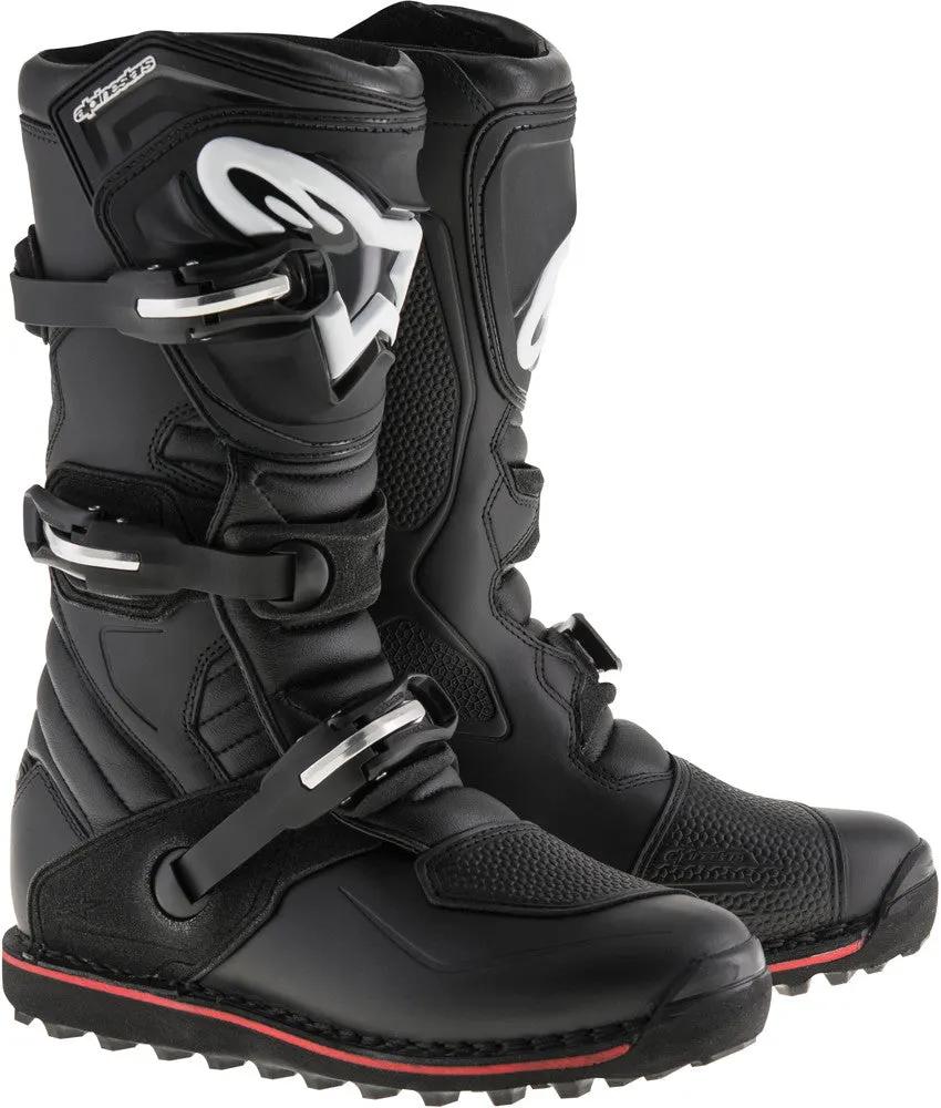 ALPINESTARS TECH-T BOOTS BLACK/RED SZ 07 2004017-13-7