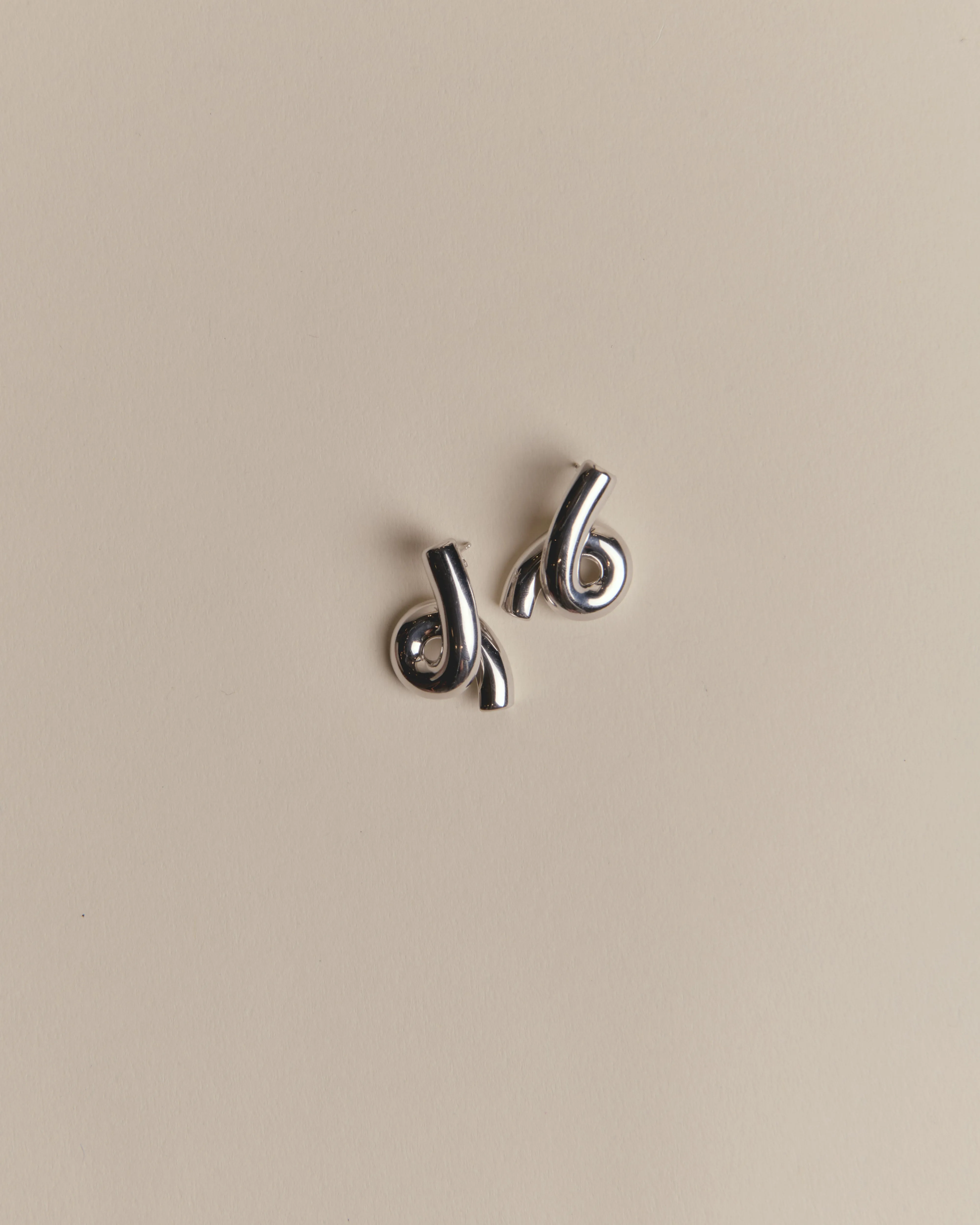 Aubrey Swirl Earrings 925 Recycled Sterling Silver
