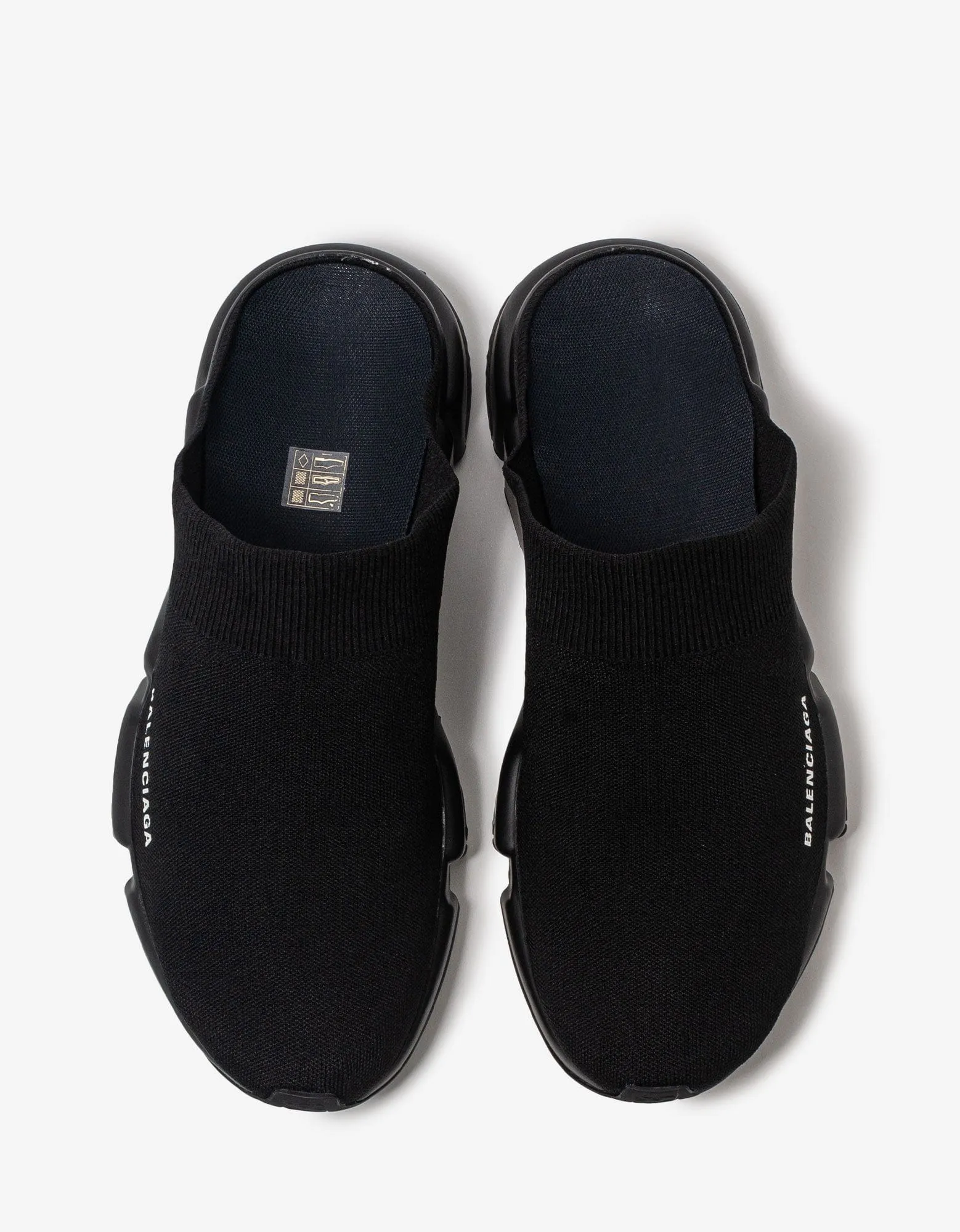 Balenciaga Black Speed Mule