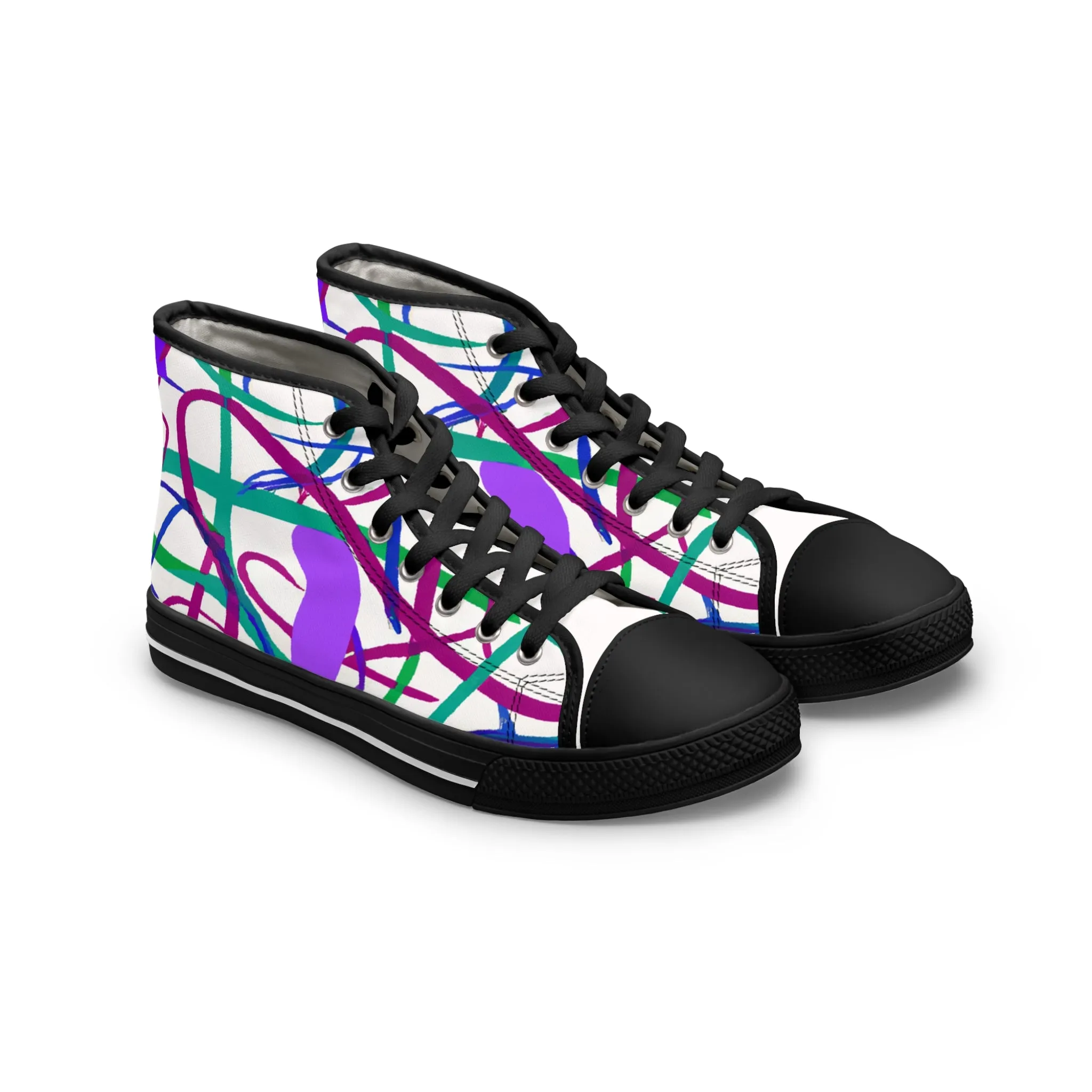 Bright Kicks. - high top