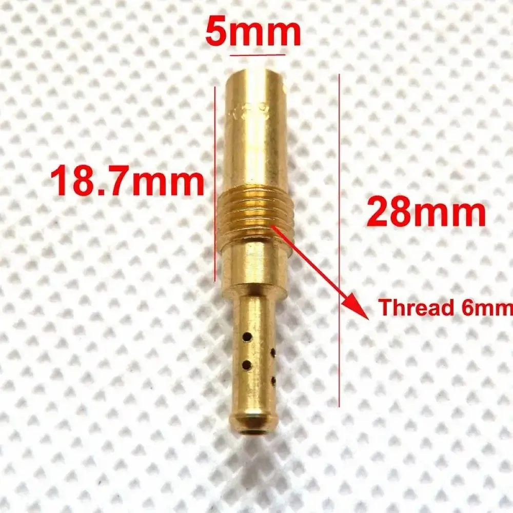 Color: Red - Motorcycle Carburetter Pilot Jet Slow Jet 28mm in