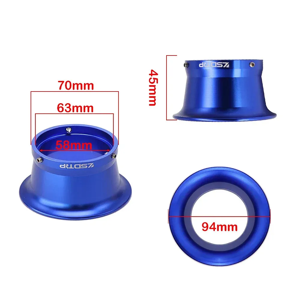 Color: Red - ZSDTRP 63mm Motorcycle Modified Carburetor Air
