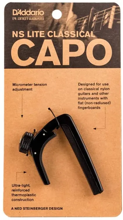 D'Addario PW-CP-16 NS Lite Classical Capo