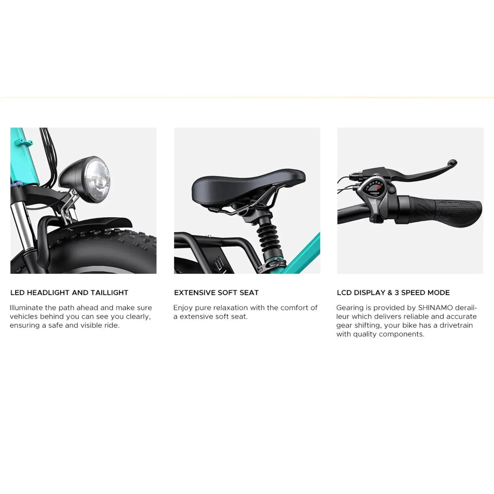 Engwe E26 All Terrain Fat Tyre Electric Bike 250W
