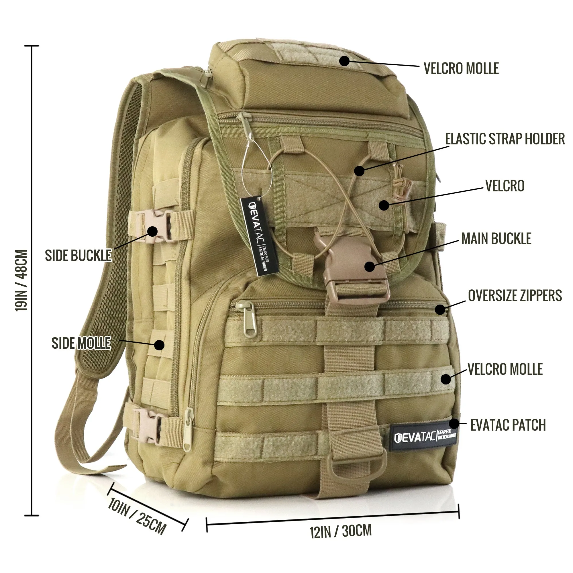 EVATAC Combat Bag (Khaki)