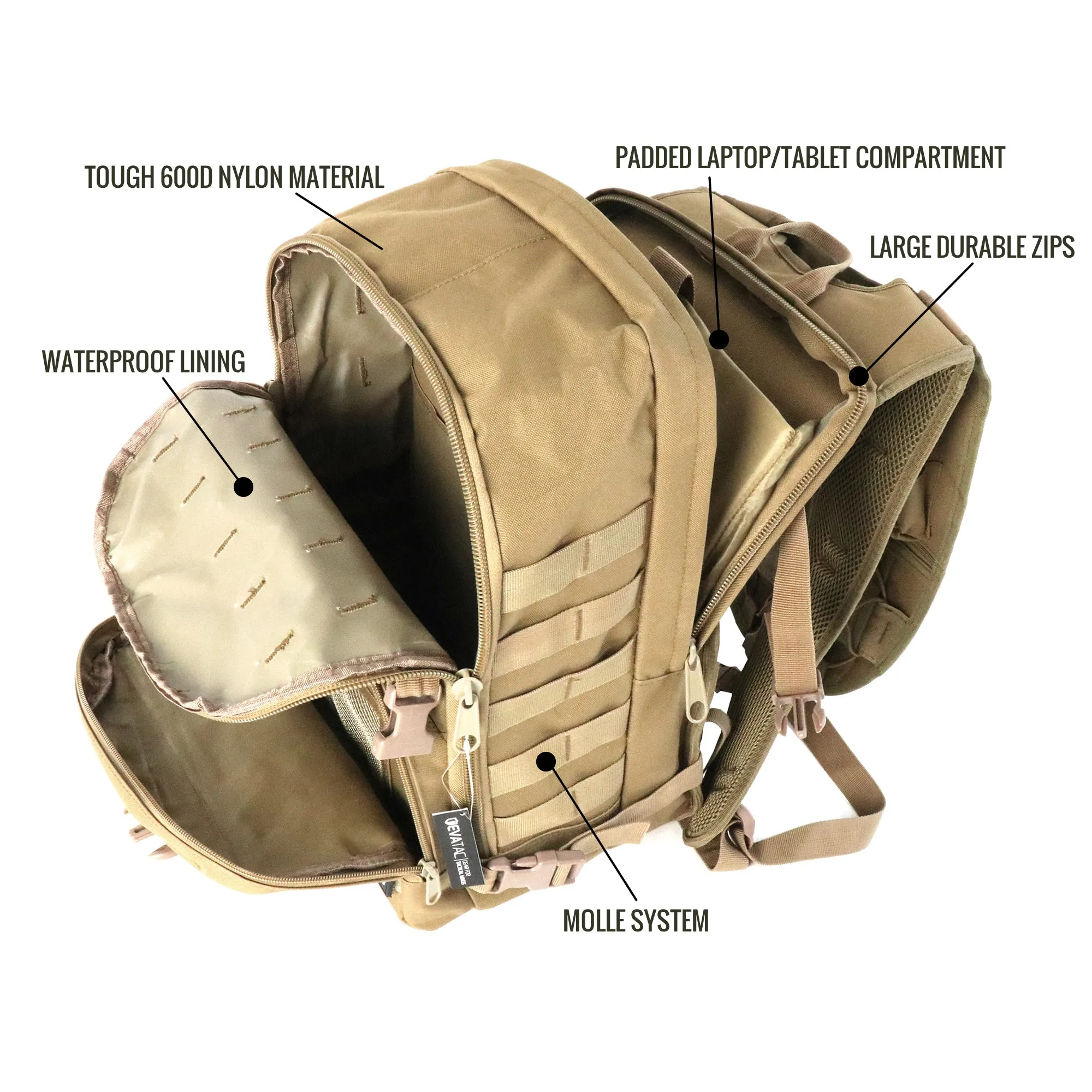 EVATAC Combat Bag (Khaki)