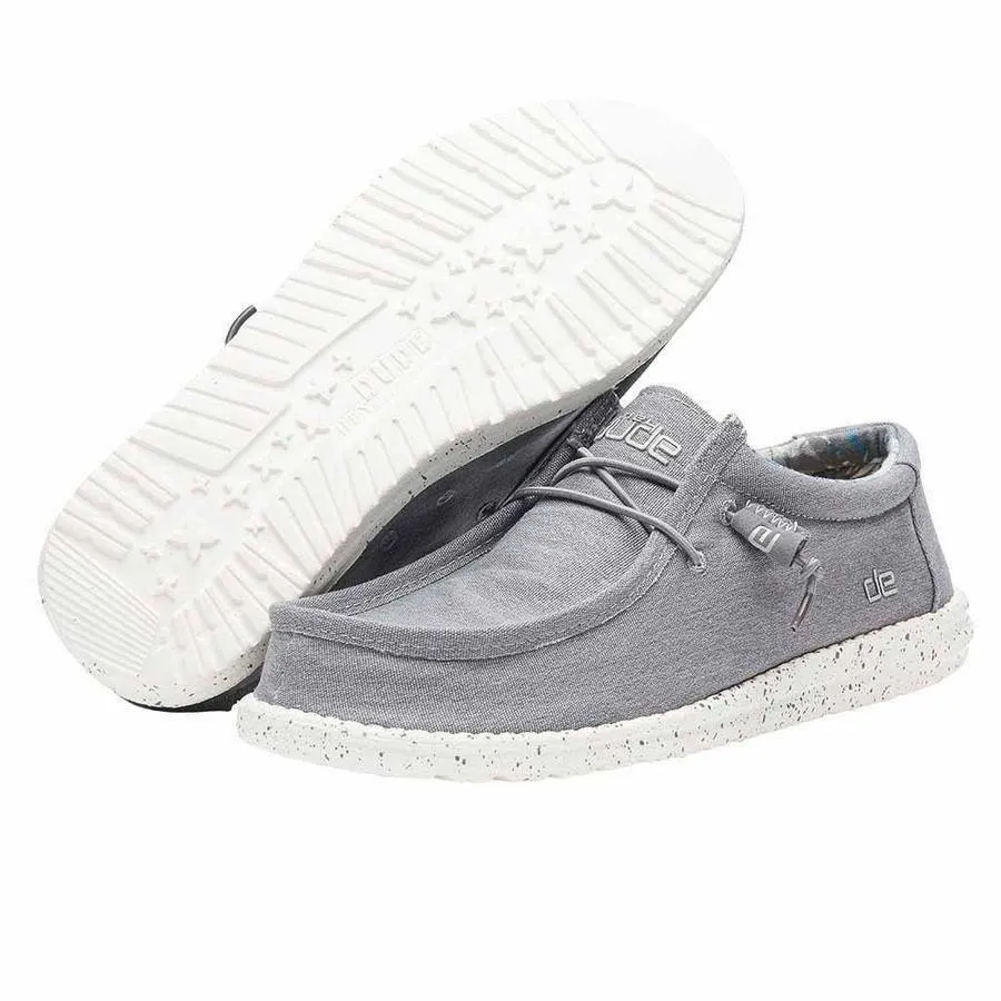 Hey Dude Men's Wally Stretch Iron Shoes 150203910