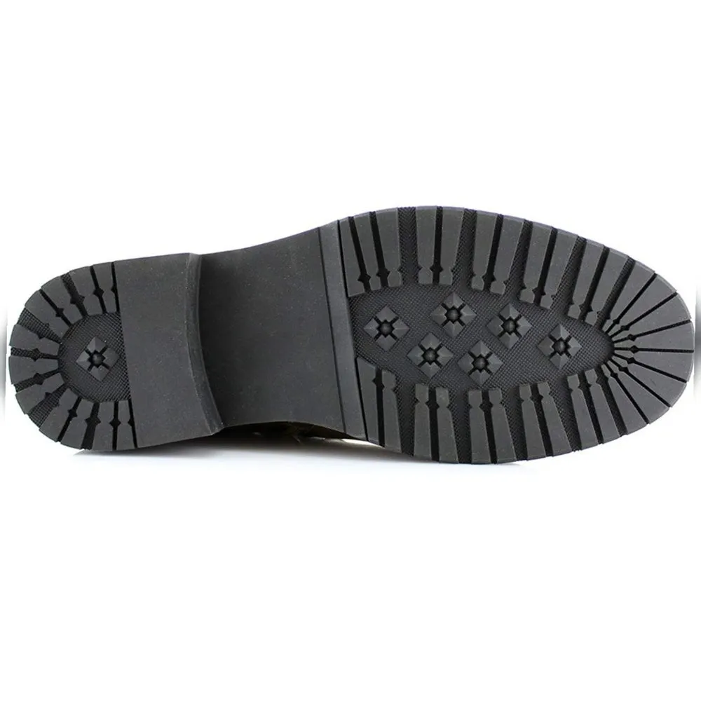 🚨last 8 siz🚨Mens Casual Engineer Zipper and Buck