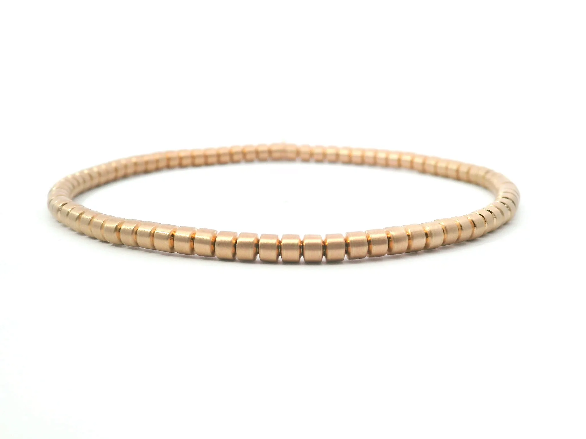 Men's Rose Gold Stretchable Bracelet