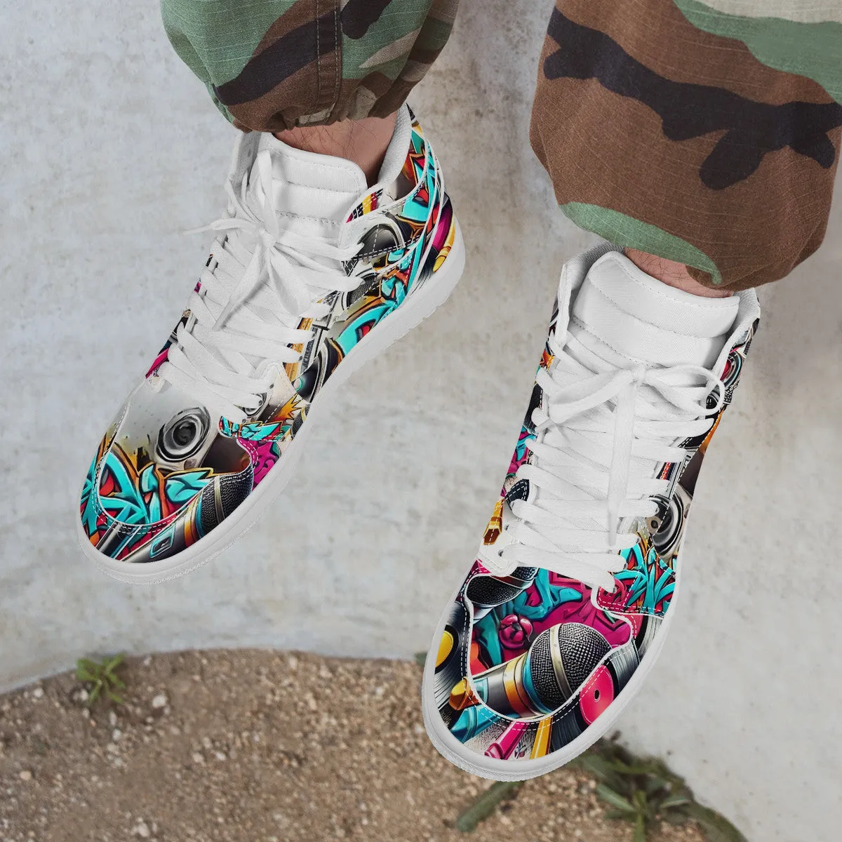 Rhythm Kicks Leather Sneakers