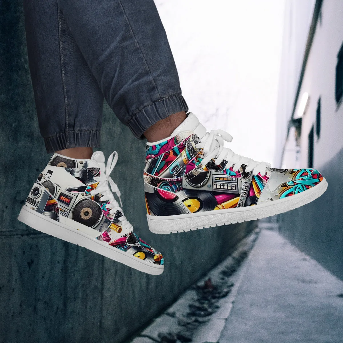 Rhythm Kicks Leather Sneakers