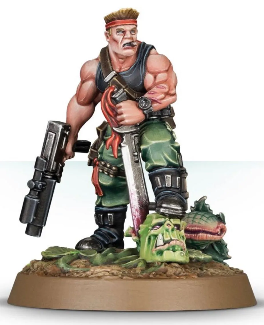 Sly Marbo - Astra Militarum (Warhammer  40k)